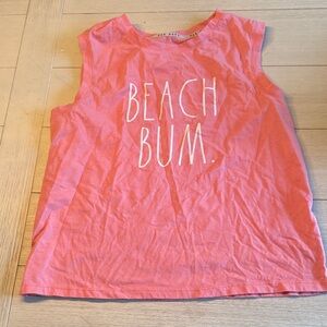 NWOT Rae Dunn Beach Bum Tank Top Size Womens Small